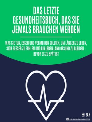 cover image of Das letzte Gesundheitsbuch, das Sie jemals brauchen werden